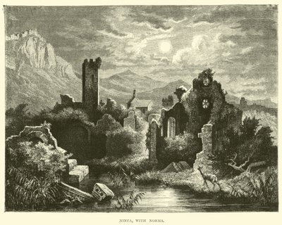 Ninfa z Normą autorstwa English School