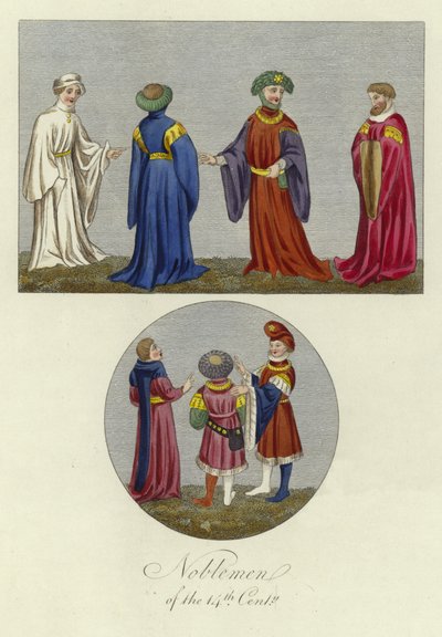 Szlachta XIV wieku autorstwa English School