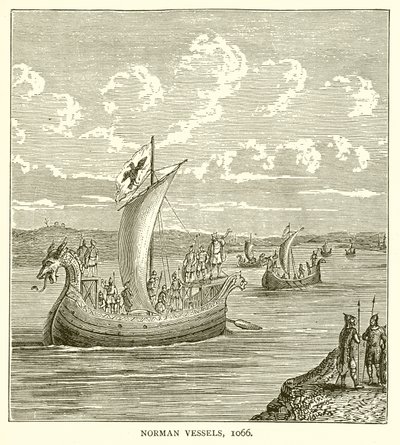 Statki normańskie, 1066 autorstwa English School
