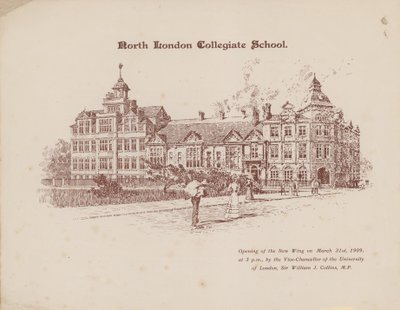 Szkoła Kolegiata w północnym Londynie autorstwa English School