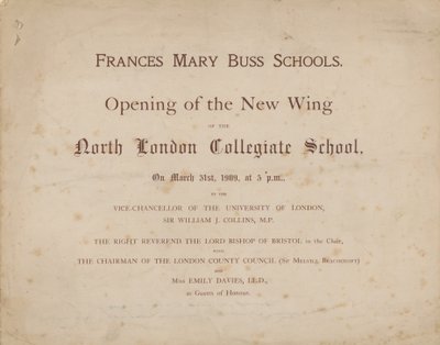 Szkoła Kolegiata w północnym Londynie autorstwa English School