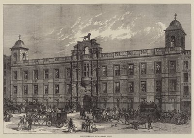 Northumberland House, Strand Front (grawerowanie) autorstwa English School