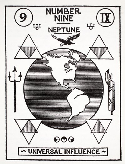 Numer dziewięć, Neptun autorstwa English School