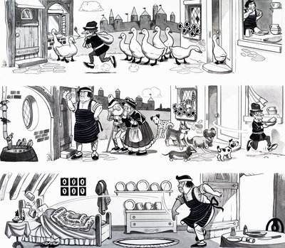Ilustracja rymowanka autorstwa English School