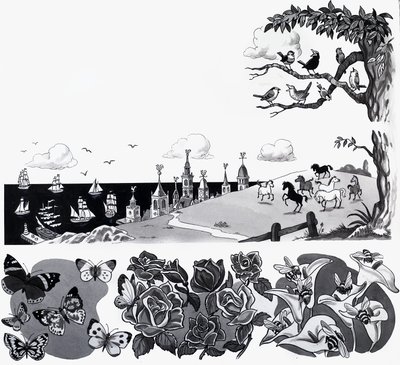 Ilustracja rymowanka autorstwa English School