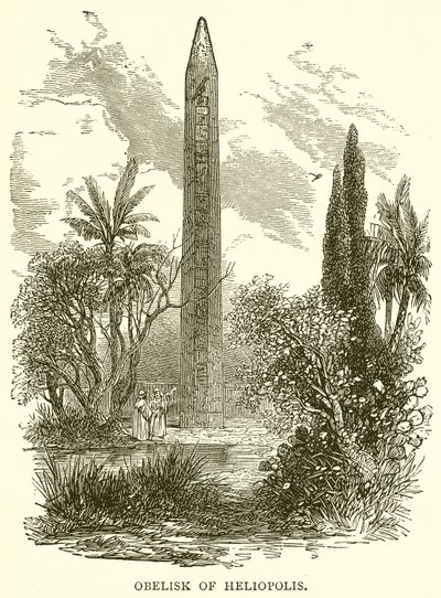 Obelisk Heliopolis autorstwa English School
