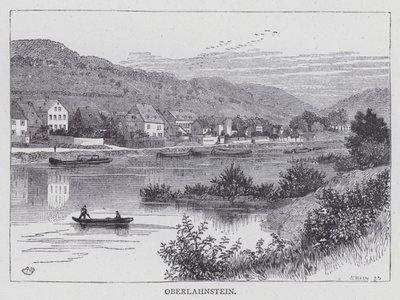 Oberlahnstein (grawerowanie) autorstwa English School