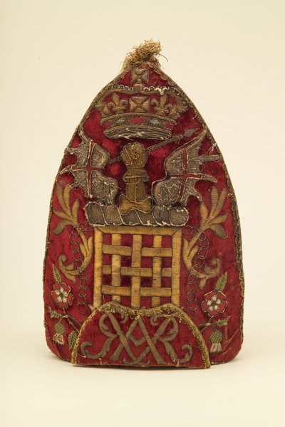 Czapka grenadierska oficerska, ok. 1708 r autorstwa English School