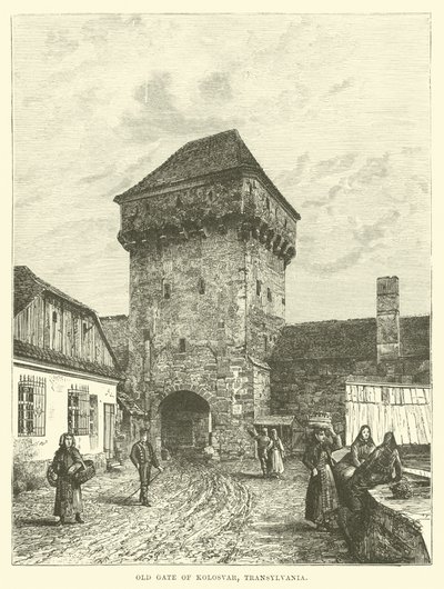 Stara Brama Kolozsvar, Transylwania autorstwa English School