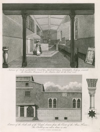 Stara kaplica Lambes, Monkwell Street, Londyn autorstwa English School