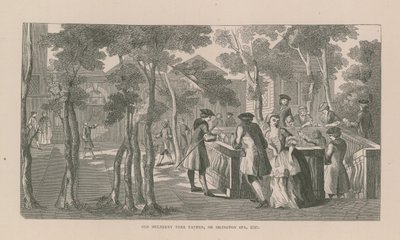 Old Mulberry Tree Tawerna w Islington autorstwa English School