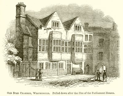 Old Star Chamber, Westminster autorstwa English School