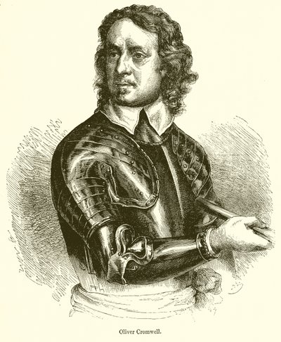 Oliver Cromwell autorstwa English School