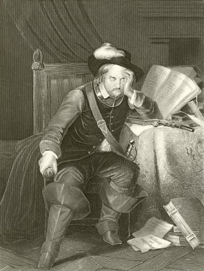 Oliver Cromwell autorstwa English School