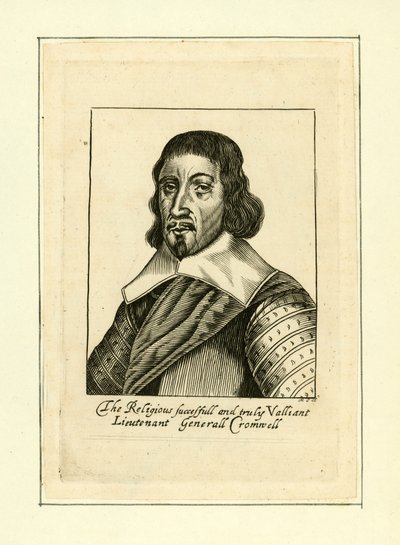Oliver Cromwell autorstwa English School