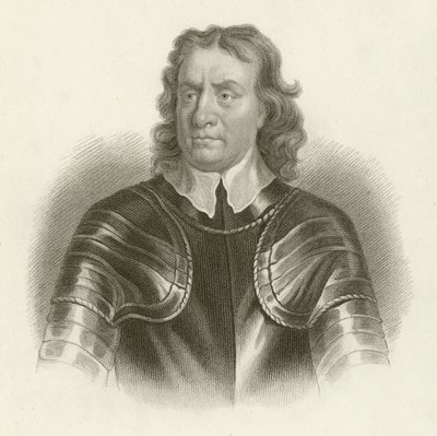 Oliver Cromwell autorstwa English School
