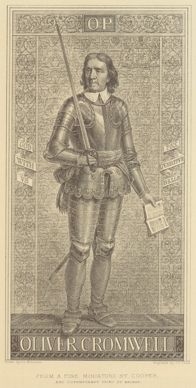 Oliver Cromwell autorstwa English School