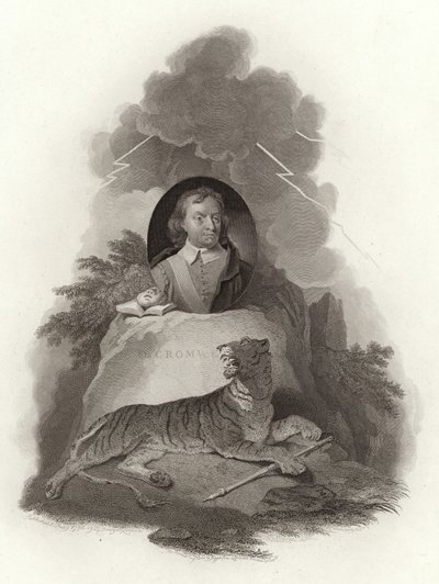 Oliver Cromwell autorstwa English School