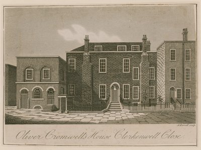 Dom Olivera Cromwella, Clerkenwell Close, Londyn autorstwa English School