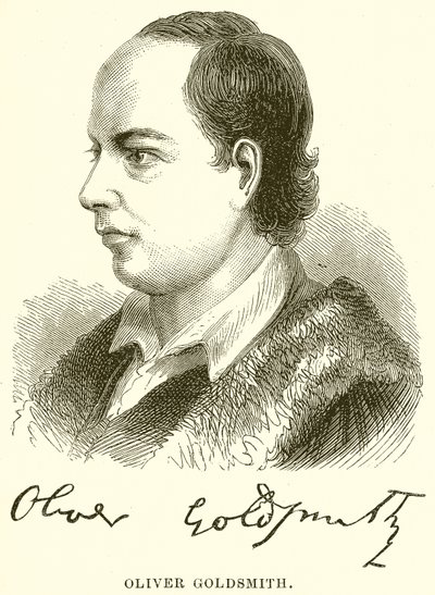 Oliver Goldsmith autorstwa English School