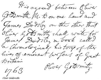 Oliver Goldsmith autorstwa English School