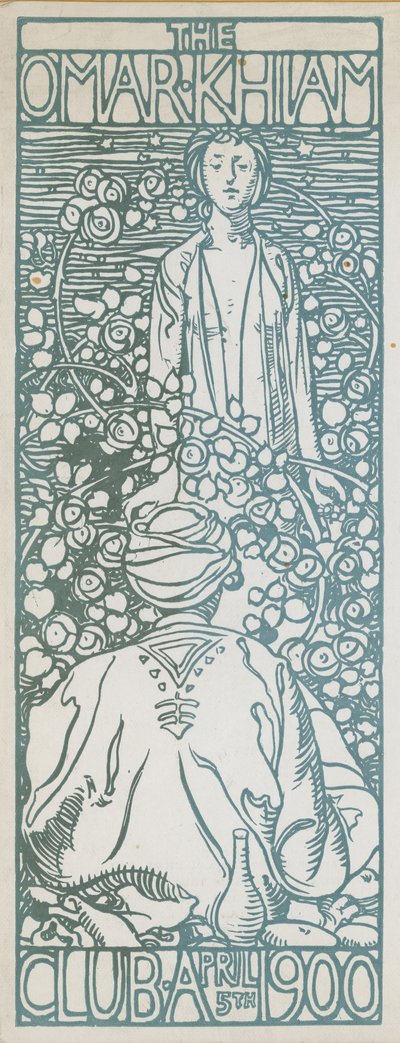 Kolacja klubowa Omara Khayyama, 5 kwietnia 1900 autorstwa English School