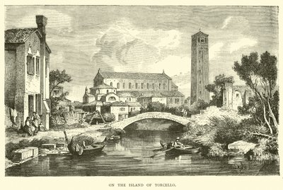 Na wyspie Torcello autorstwa English School
