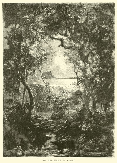 Na brzegu przez Cumae autorstwa English School