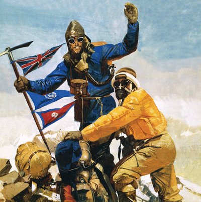 Na szczycie Everestu autorstwa English School