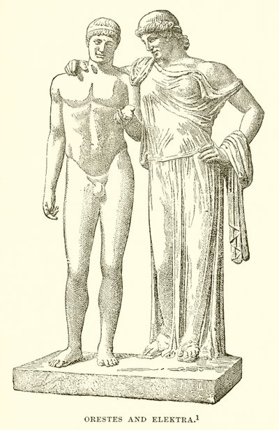 Orestes i Elektra autorstwa English School