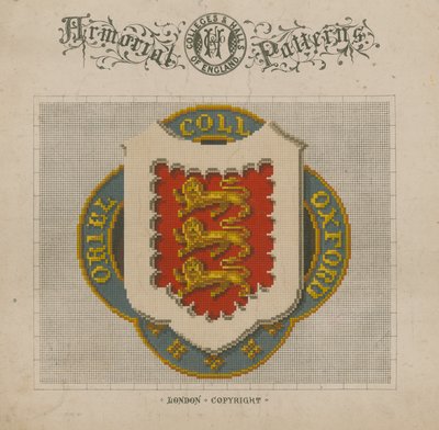 Oriel College Oksford autorstwa English School