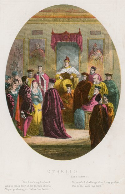Otello, Akt 1, scena III autorstwa English School