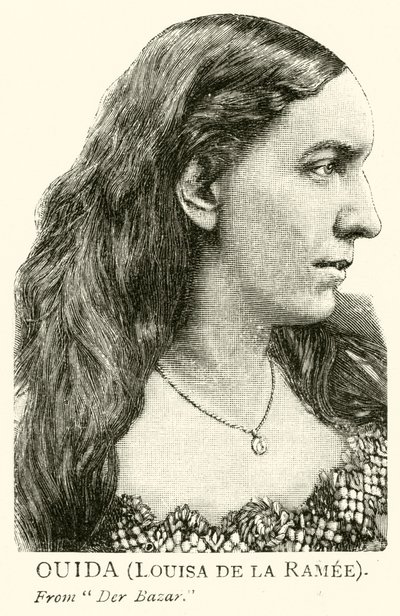Ouida, Louisa de la Ramee (grafika) autorstwa English School