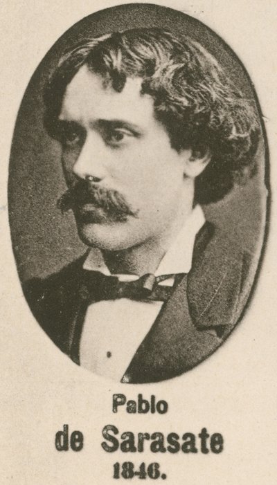 Pablo de Sarasate (grawiura) autorstwa English School