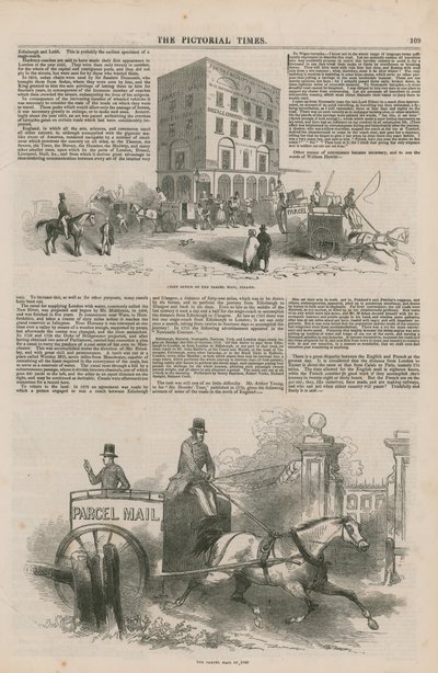 Strona z The Pictorial Times autorstwa English School