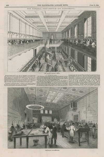 Strona z Illustrated London News autorstwa English School