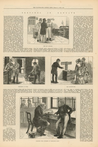 Strona z Illustrated London News autorstwa English School