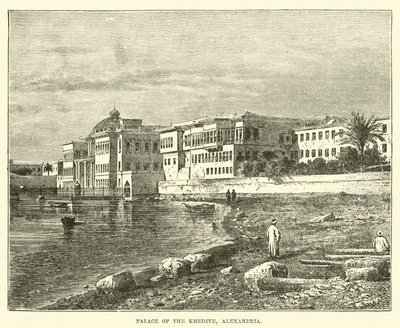 Pałac chedywa, Aleksandria autorstwa English School