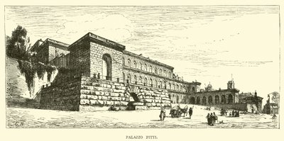 Pałac Pitti autorstwa English School