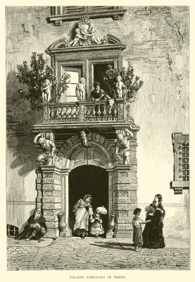 Palazzo Sardagna w Trencie autorstwa English School