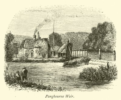 Pangbourne Weir autorstwa English School