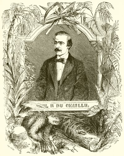 Paul B Du Chaillu autorstwa English School