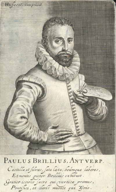 Paul Bril z Antwerpii autorstwa English School