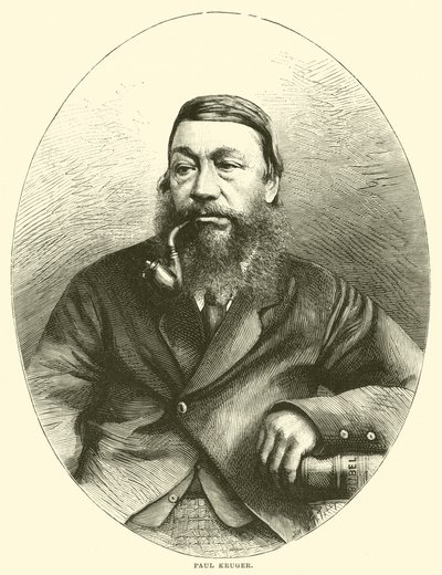 Paul Kruger (grafika) autorstwa English School