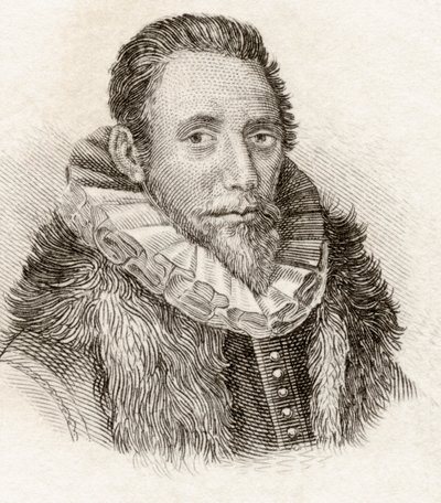 Paul Merula lub Van Merle, z „Słownika historycznego Krabba”, opublikowanego w 1825 r. autorstwa English School