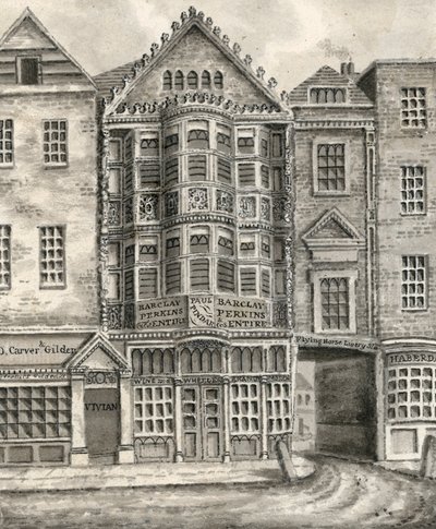 Dom Paula Pindersa, ulica Bishopsgate autorstwa English School