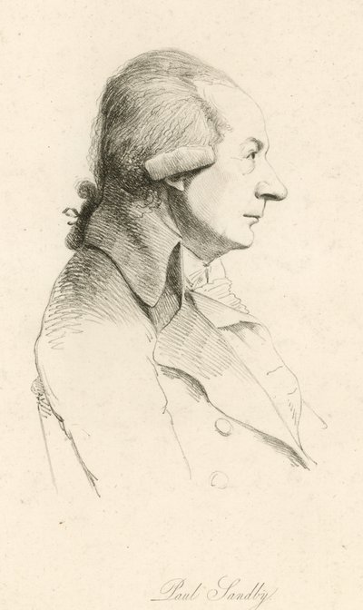 Paul Sandby, twórca map i malarz autorstwa English School