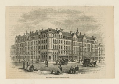 Budynki Peabody w Spitalfields autorstwa English School