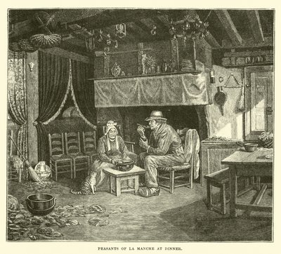 Chłopi z La Manche na kolacji? autorstwa English School