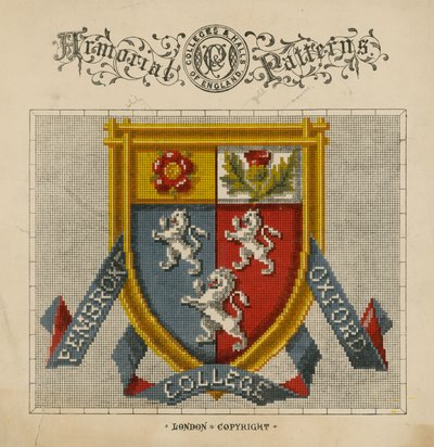 Pembroke College Oksford autorstwa English School
